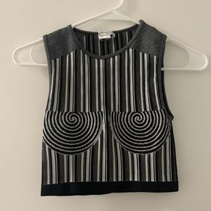 Zara Cropped Tank Size XS/S